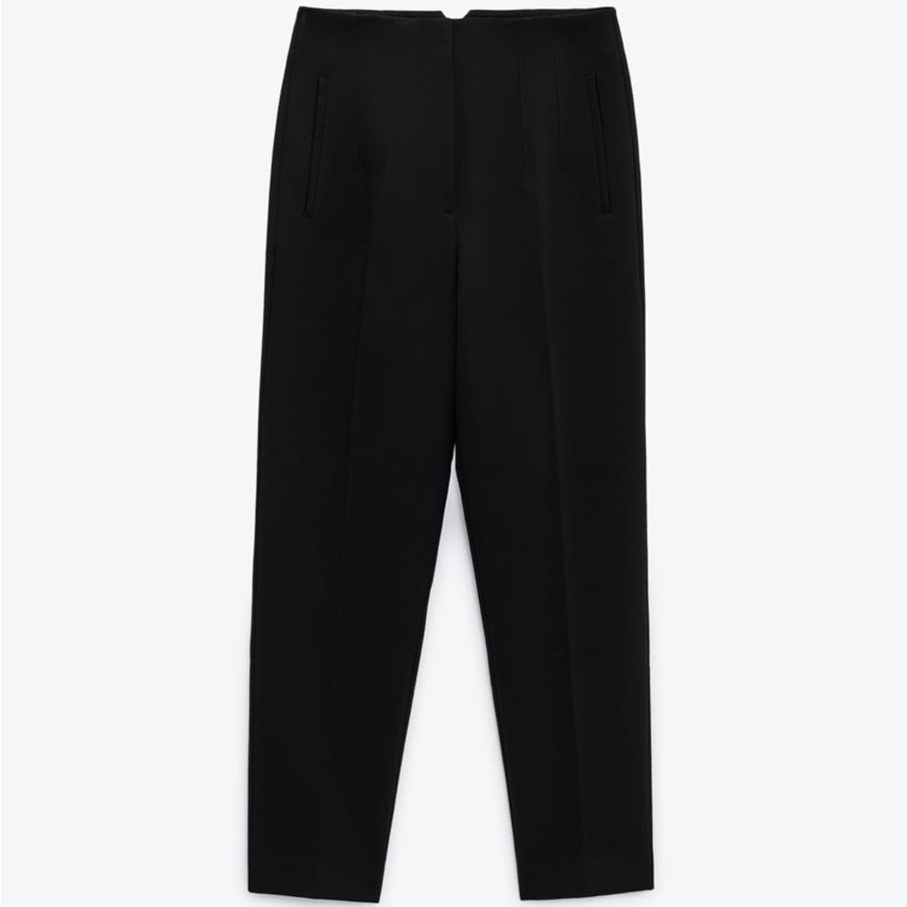NWT. Zara Black High Waisted Pants. Size S. - Picture 7 of 11